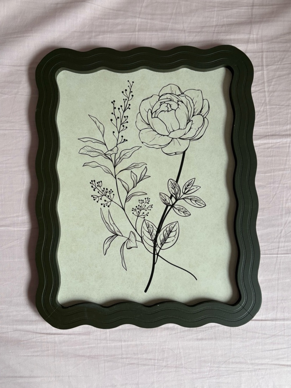 Floral Framed Canvas Print